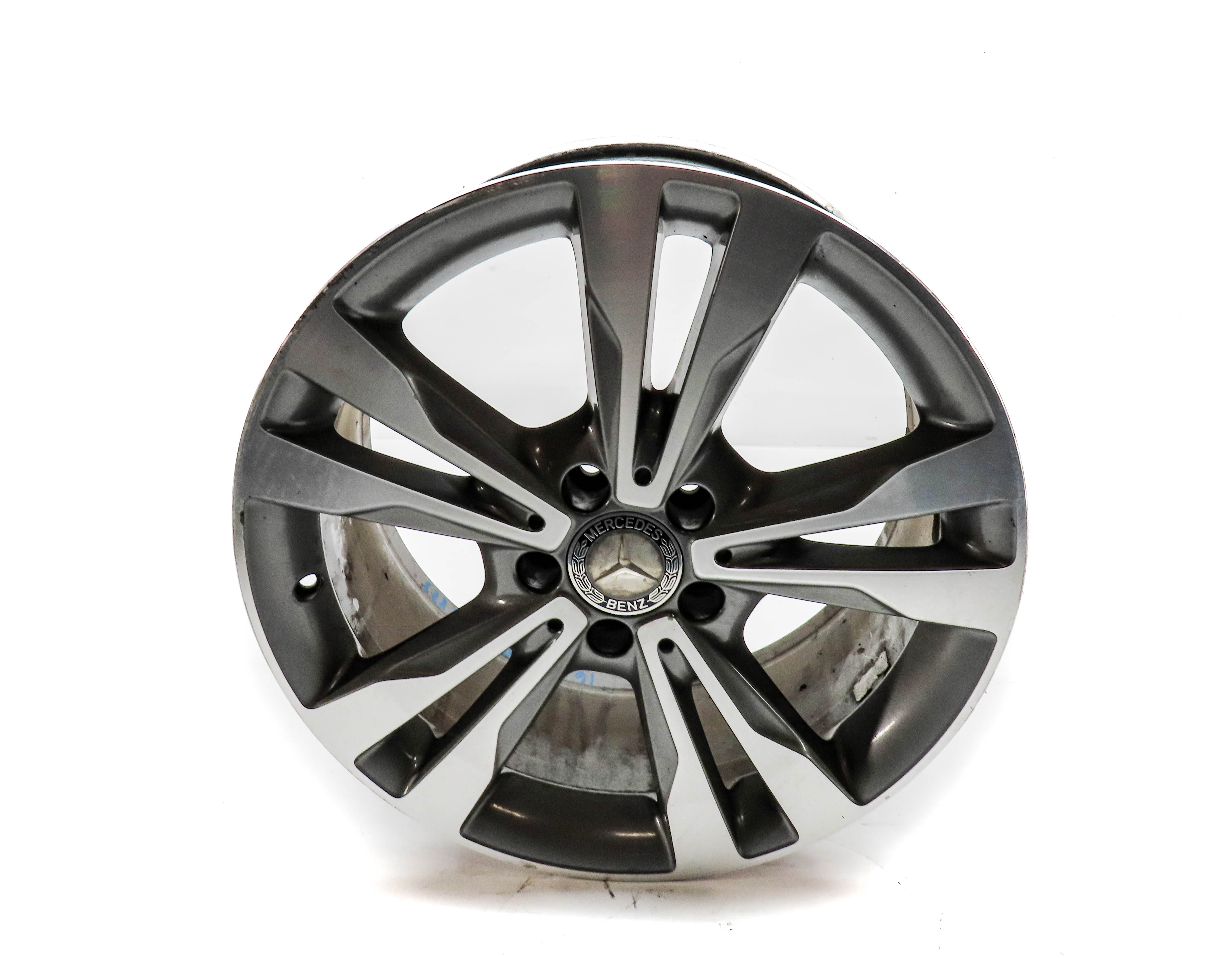 2015-2022 MERCEDES C300 C300D C350 (W205) 18x8.5 10 SPOKE ALUMINUM WHEEL RIM — exact item pictured